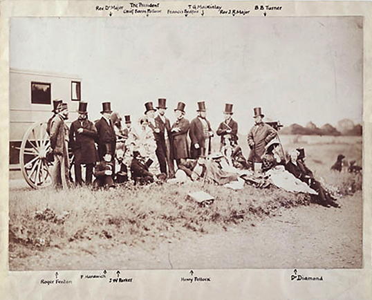 Members Outing in 1856